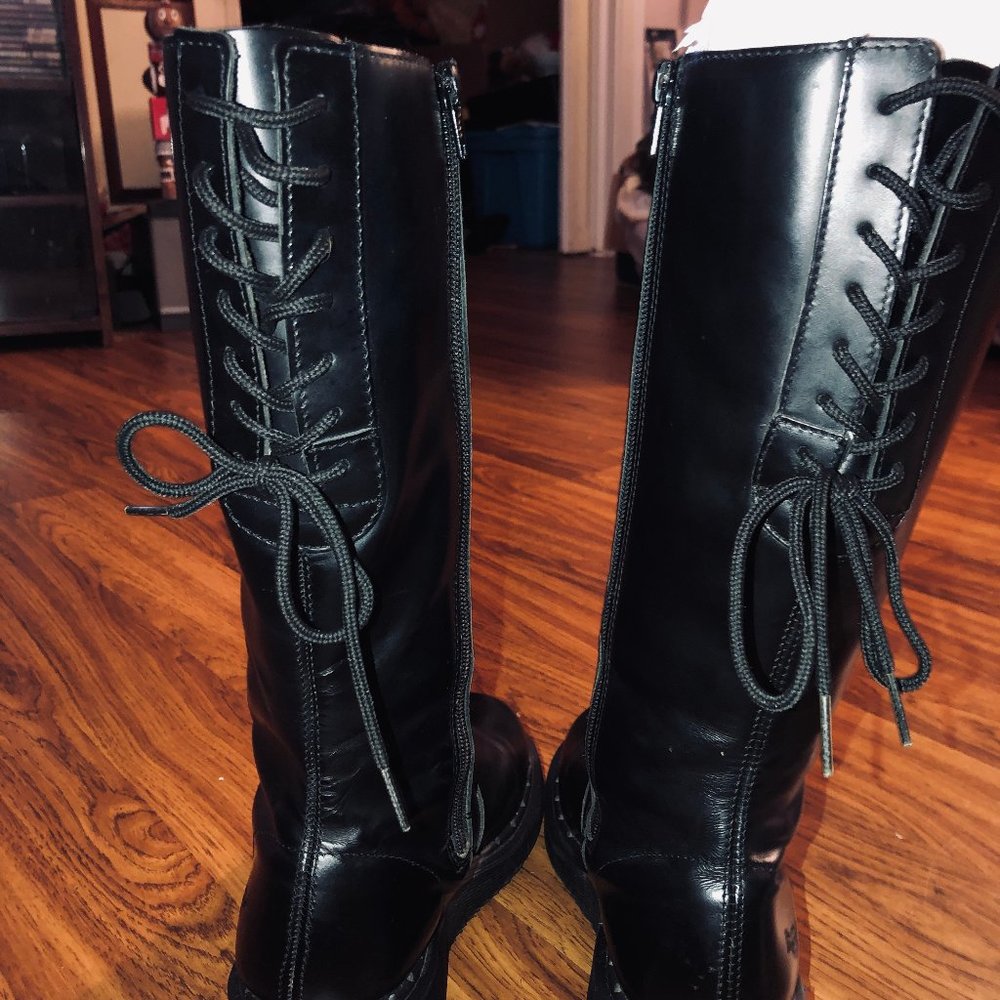 Dr. Martens Black Combat Boots
